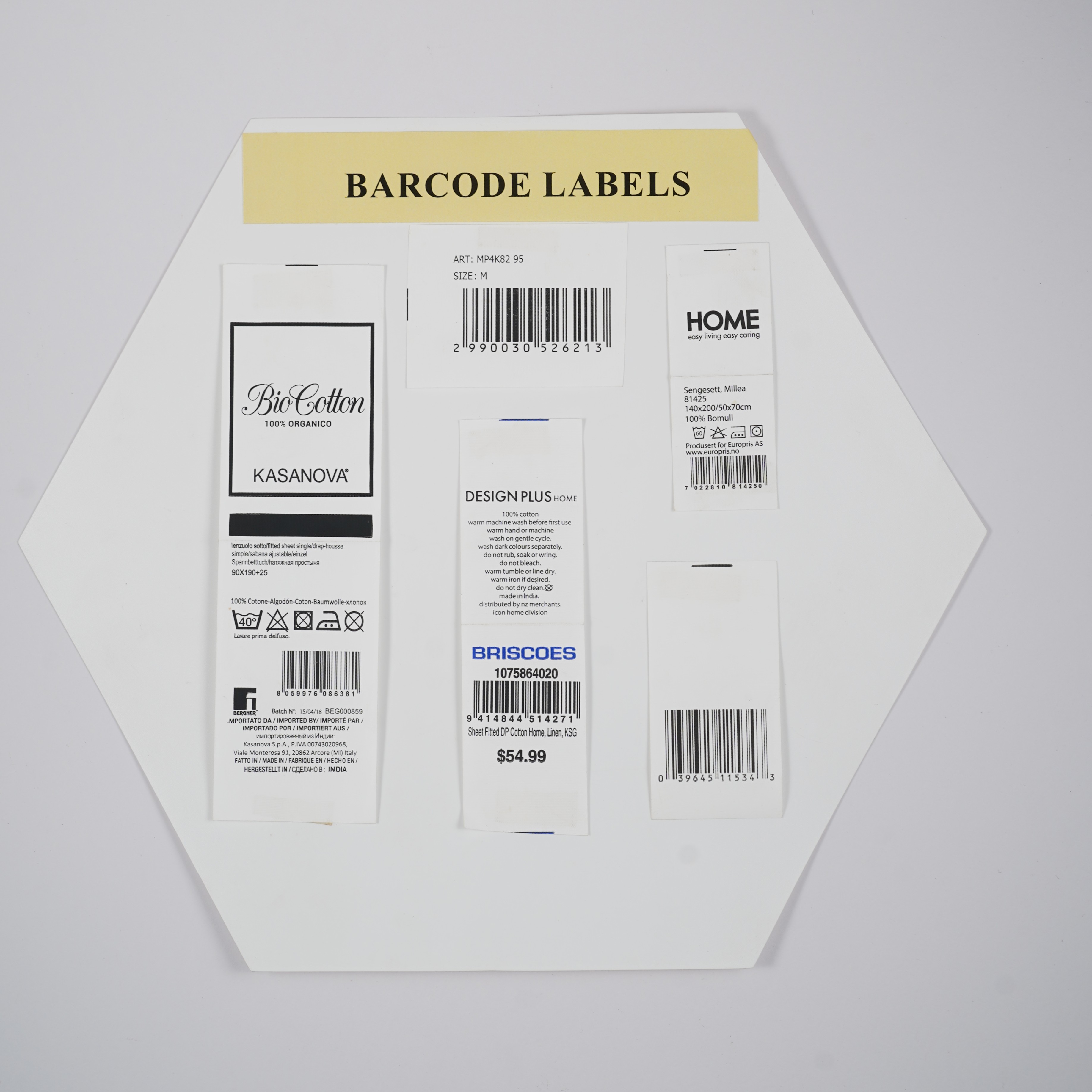 Printed Fabric Labels