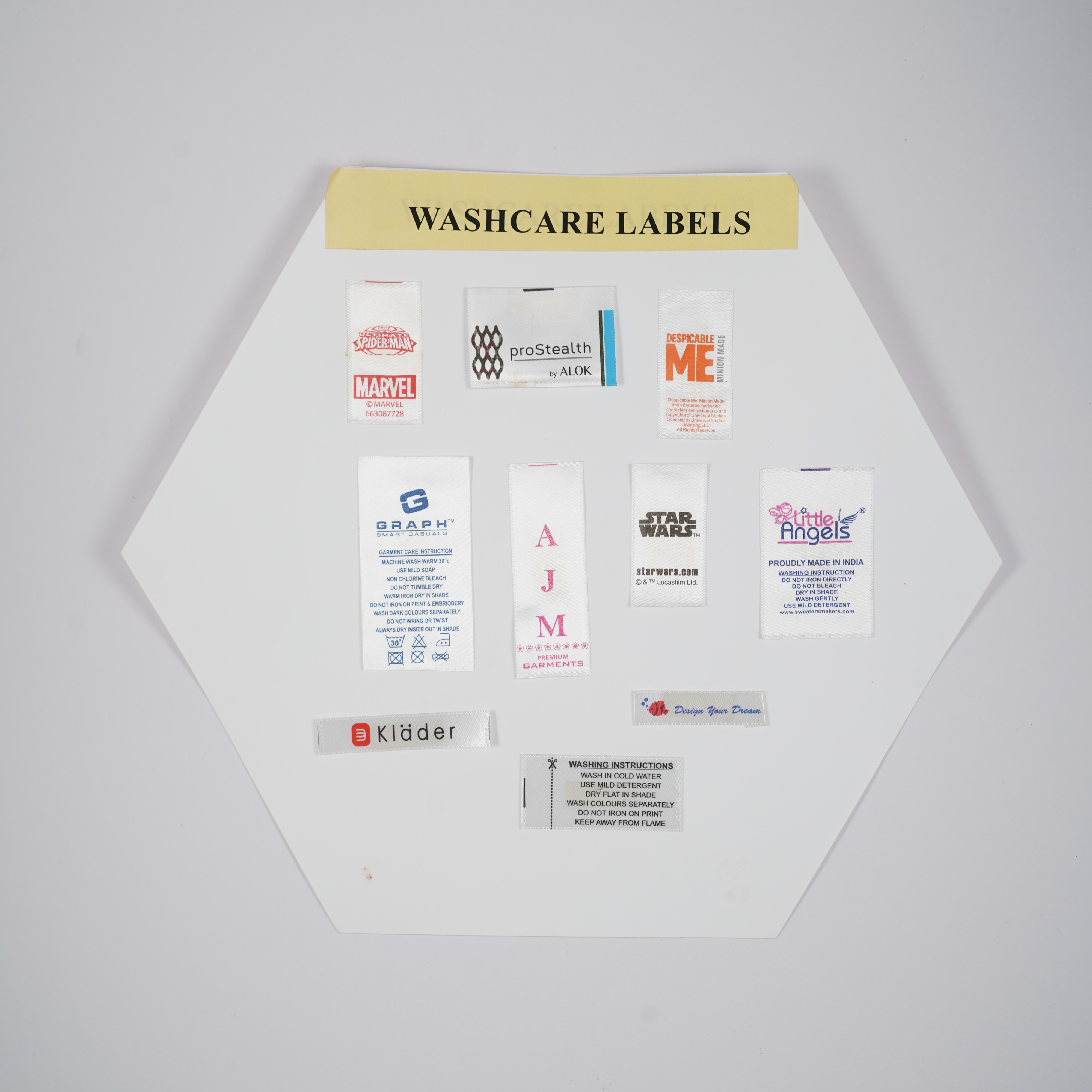 Wash Care Labels